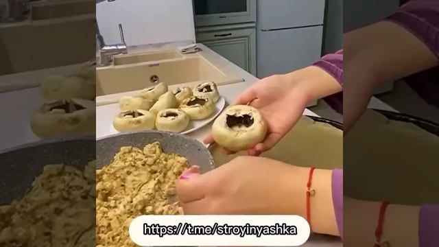 Фаршированые шампиньоны