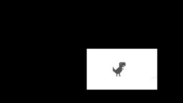 GOOGLE DINO GAME смотреть онлайн