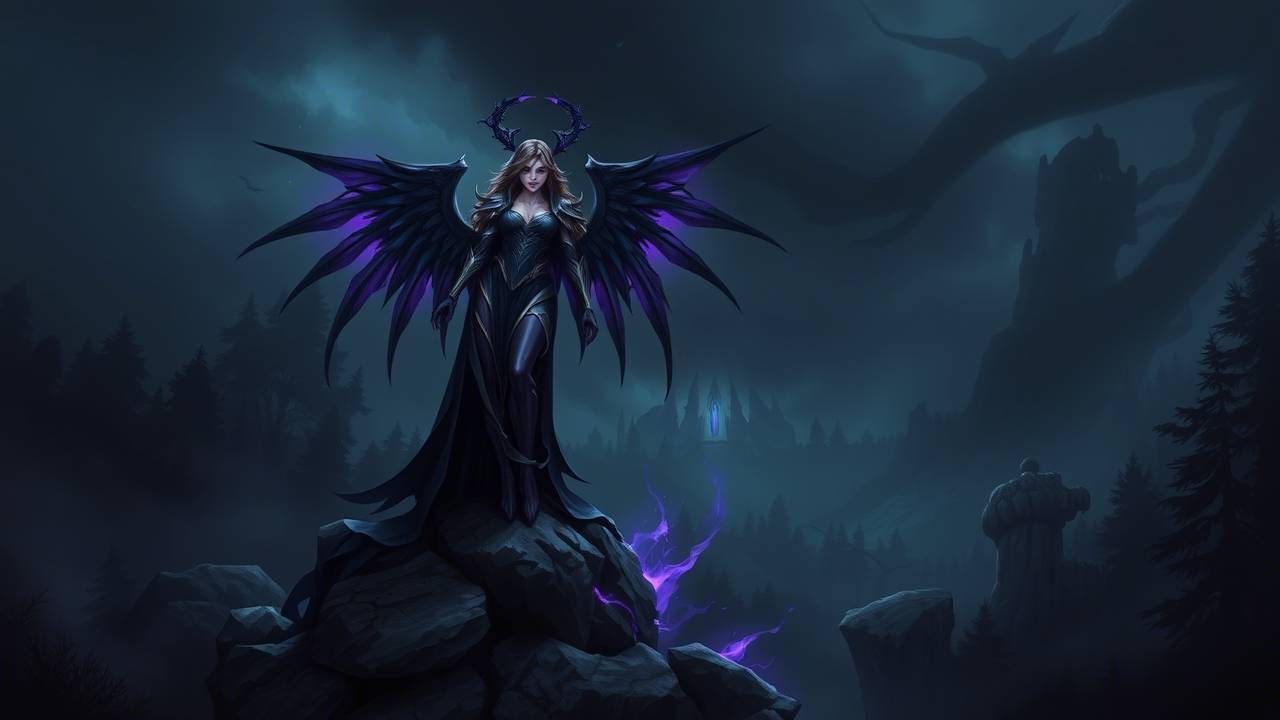 Моргана наказывает в League Of Legends