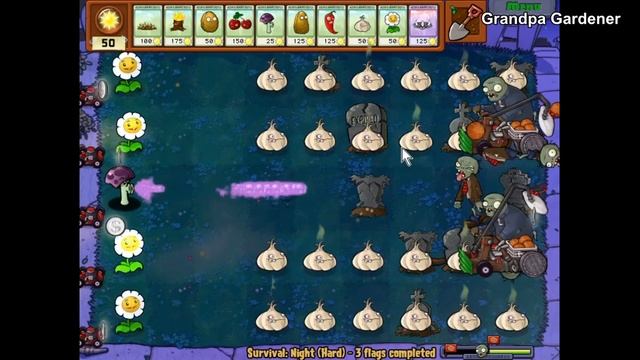 Plants Vs Zombies Epic Fight - Scaredy-shroom Vs 999 Gargantuar Zombies