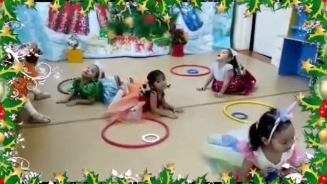 "Танец цирковых гимнасток"- Сайыына, Ванесса, Настя, Фидан смотреть онлайн