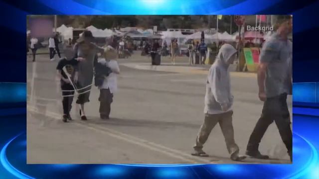Angelina Jolie & her children seen at the Rose Bowl flea market смотреть онлайн