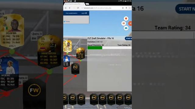 Fut Draft Simulator FIFA 16