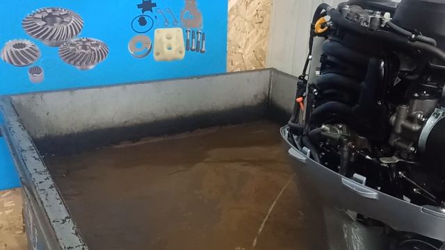 запуск Honda BF50