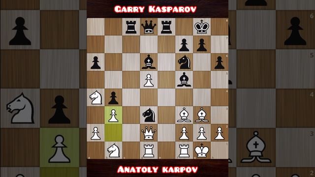 Anatoly Karpov vs Garry Kasparov • World Championship Match, 1985 смотреть онлайн