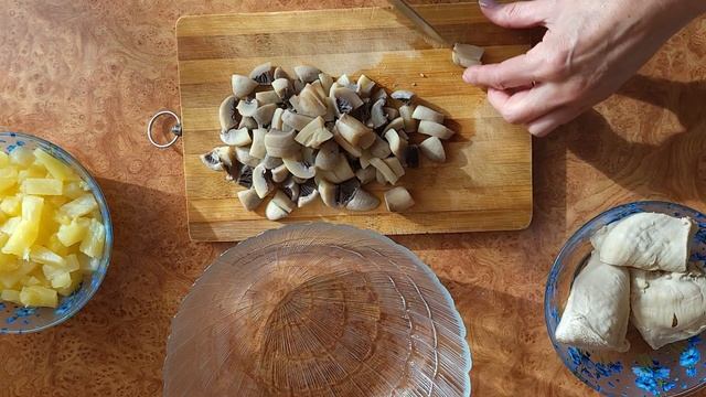 Нежнейший салат с АНАНАСАМИ !