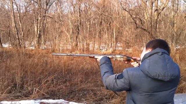 Первый раз стреляю с ружья )) смотреть онлайн