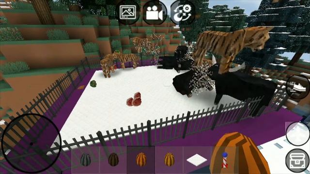 Minecraft lion vs tiger vs bison vs bull смотреть онлайн
