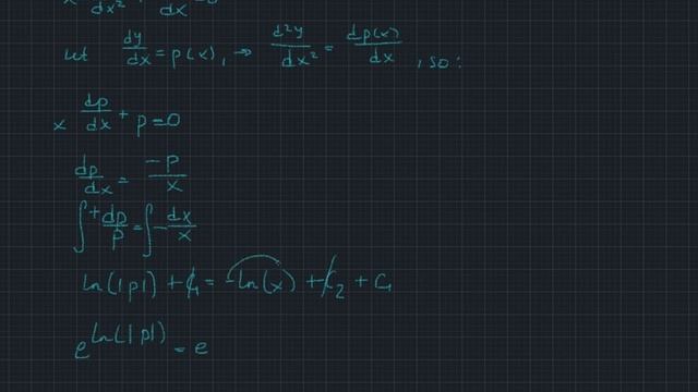 #2914 xy''+y'=0 [Demidovich] смотреть онлайн