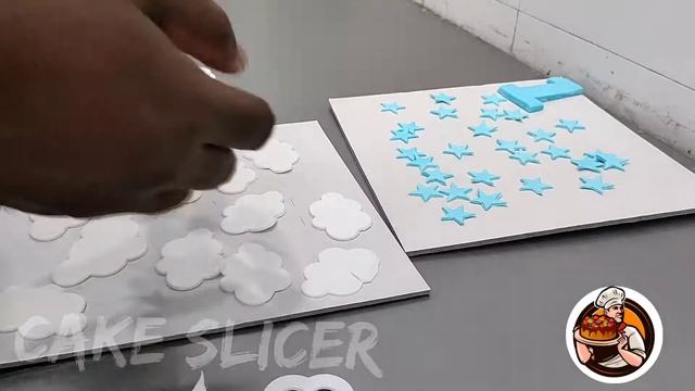 Choco Truffle Cake Fondant Toys Car Blue Star Megam Fondant Step Cake Creamy Fondant Cake