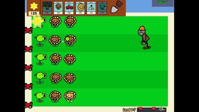 Refizeram o plants vs zombies INTEIRO no paint e deu nisso 😍🤠 смотреть онлайн