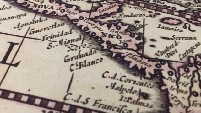 Nova totius terrarum orbis geographica ac hydrographia tabula ancient map, 1630 | SKU: 189108 смотреть онлайн