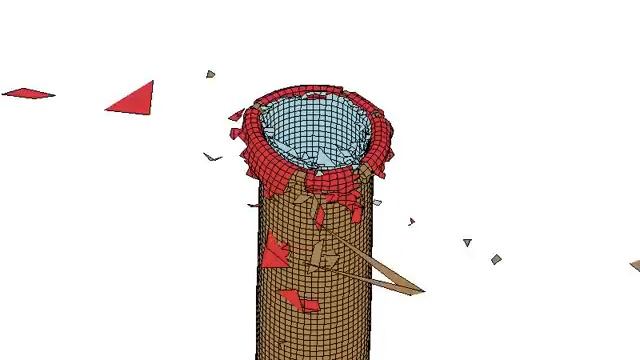 Impact Simulation of a CFRP crash tube by using multi-layers approach. смотреть онлайн