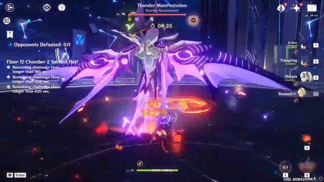 3.7 Spiral Abyss 12-2 3 Stars - 6/1/2023 смотреть онлайн