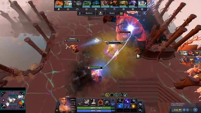 Epic Boss Fight Reborn Dota 2 - Lina gameplay смотреть онлайн