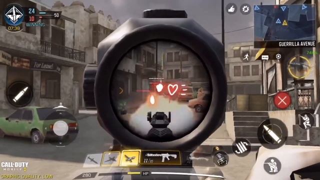 CALL OF DUTY MOBILE WITH NEON LIGHTS | RANK MULTIPLAYER GAMEPLAY смотреть онлайн