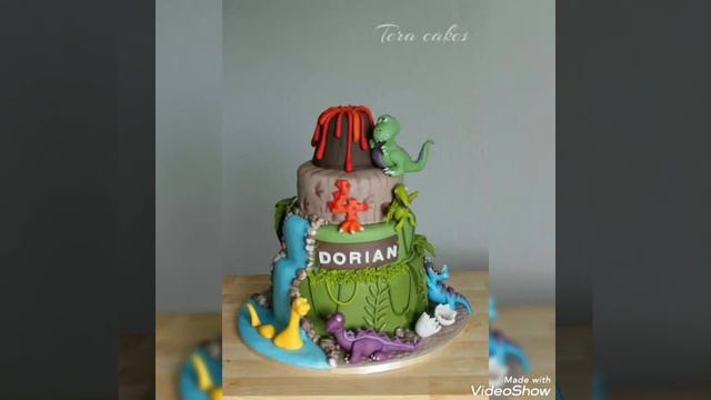 Top 50+ dinosaur theme birthday cake ideas for baby boy 2021-22 | Dinosaur cake decor for kids | DI смотреть онлайн