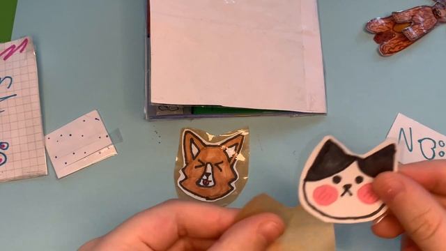 Бумажные питомцыи распаковка посылочки