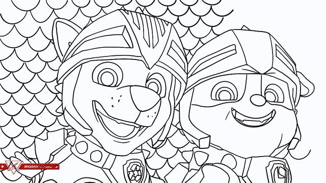 Undo Paw Patrol Rubble x Rocky Pups Knight New Rescue 💞 Song 💞 смотреть онлайн