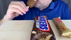 ASMR ICE CREAM PARTY (MAGNUM, SNICKERS, MILKA, TWIX, KITKAT) MUKBANG 먹방 EATING SOUNDS
