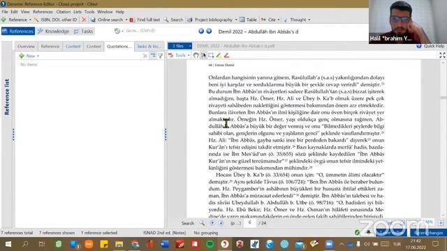 6. Hafta: Akademik Yazım/Citavi Tanıtımı (Arş. Gör. Halil İbrahim Yılmaz) смотреть онлайн