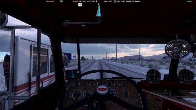 ATS Naplemente Peterbilt 352 - 68 Tonna - 553km смотреть онлайн
