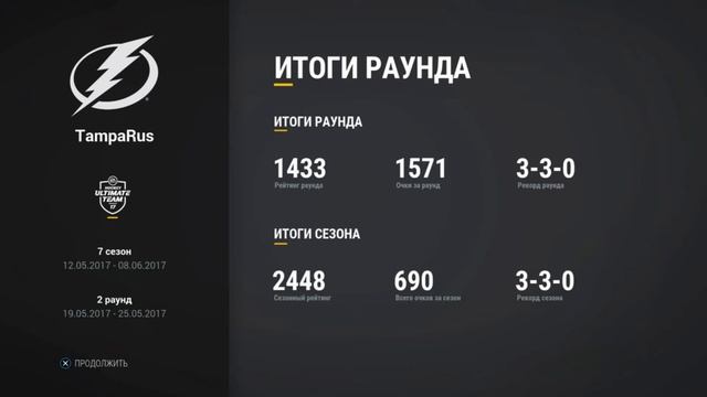 NHL17 Открываю паки за сезон, занял рекордное место! смотреть онлайн