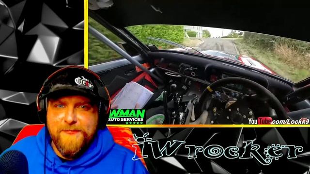 NASCAR Fan Blown Away By BREATHTAKING Rally Belgium Helmet Cam смотреть онлайн
