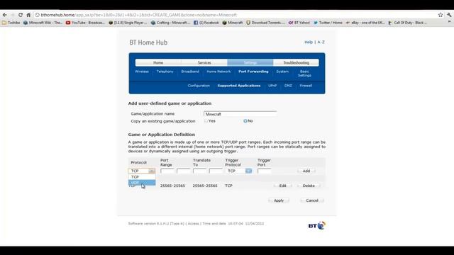 Minecraft Server Tutorial 1.2.5 Port Forwarding Non-Bukkit-Hamachi