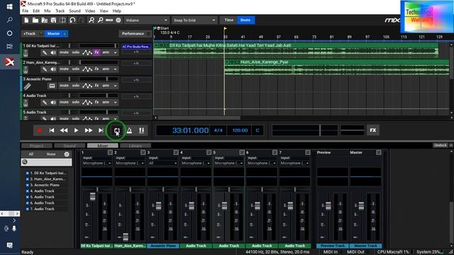 Mixcraft 9 Pro Studio Basic Tutorial 2021 смотреть онлайн