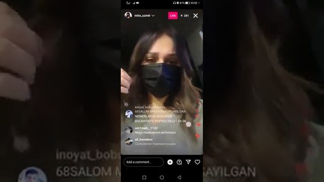 Mira | Jonli Efirda Nimalar Dedi #uzmir #mira #intervyu #pryamoyefir #jonliefir