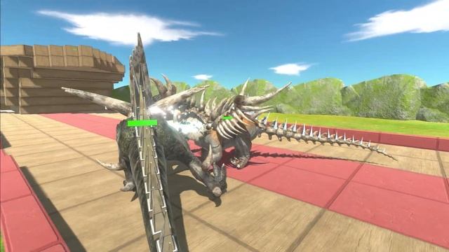 Triceratops of Evolution VS T Rex of Evolution - Animal Revolt Battle Simulator смотреть онлайн