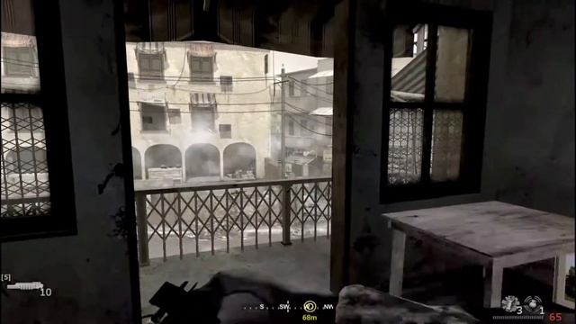 Спасли кабана, теперь он спасает нас. Call of Duty 4 Modern Warfare. №3 смотреть онлайн