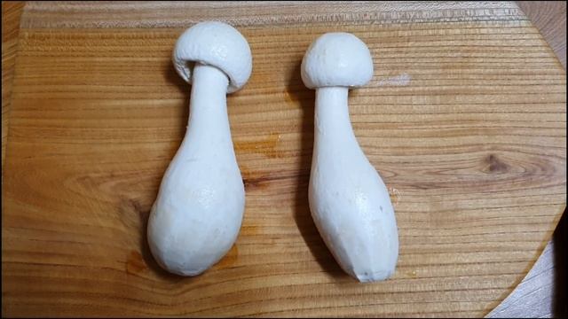 흰가시광대버섯(닭다리버섯) 먹어보아써요~ 결과는?? смотреть онлайн