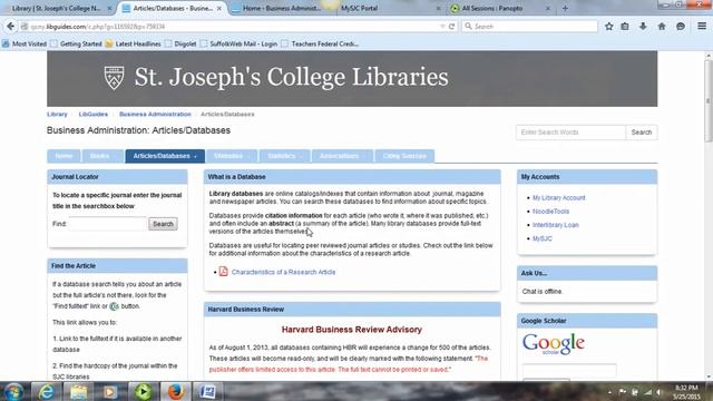 Using the Business Subject Guide смотреть онлайн