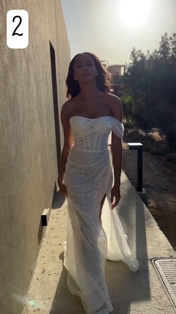 Подборка блестящих свадебных платьев смотреть онлайн