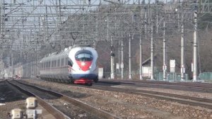 Электропоезд ЭВС1-07 САПСАН №753 Санкт-Петербург - Москва