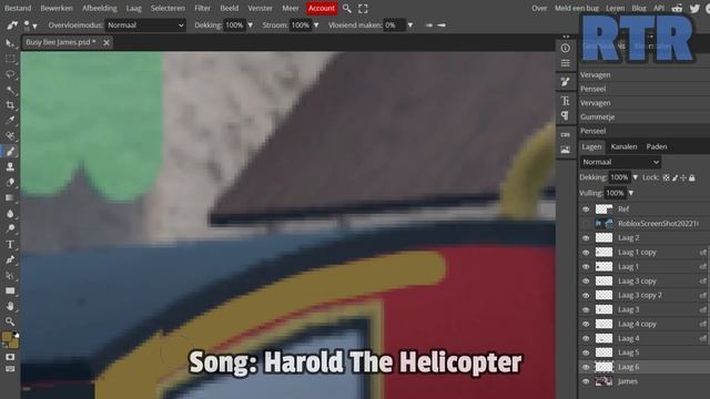 Busy Bee James | ThomToys World Speed Art #12 смотреть онлайн