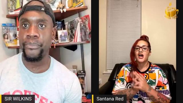Santana Red XXX , Coffee Talk, SmackDown Live , Roman Reigns смотреть онлайн
