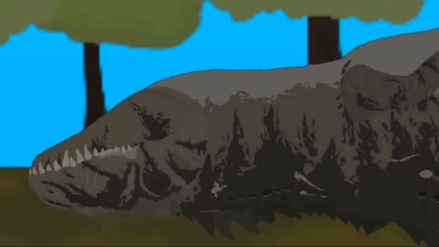 Giganotosaurus,T-rex And Spinosaurus Vs Gigantic B.R.A.D(Made By Me) | AUTO RPG Anything
