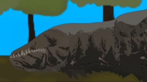 Giganotosaurus,T-rex and Spinosaurus vs Gigantic B.R.A.D(Made by me) | AUTO RPG Anything