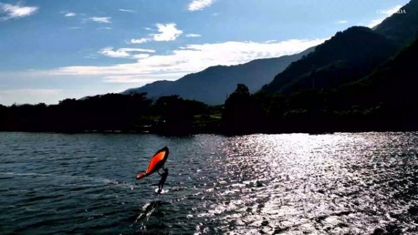 「京都府由良川のWING FOIL」2022年7月24日 WING FOIL in Yura River, Kyoto Prefecture