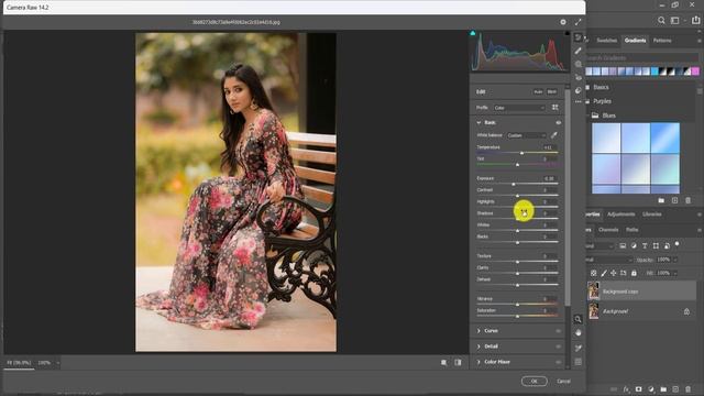 HDR Camera Raw Trick Green Tone Photo Editing Tutorial | Photoshop cc Background Colour Change смотреть онлайн