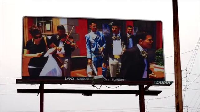 Mario Ybarra, Jr. - The Manifest Destiny Billboard Project (2014)