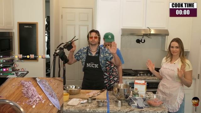 Burger Competition W/ Mia Malkova, Rich Cyr & Sodapoppin | Nick & MAlena смотреть онлайн