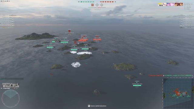 World of Warships Clan Battle (Season 22) “Anaconda” [4-FUN] vs [T-N-A] смотреть онлайн