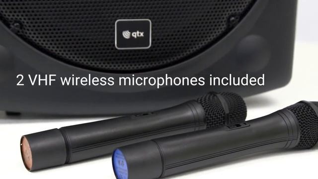 QTX QR12PA & QTX QR15PA Portable PA Units @ AstoundedDotCom смотреть онлайн