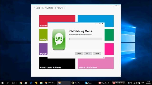 Staff 02 Smart. SMS Kontrol Konfigürasyonu смотреть онлайн