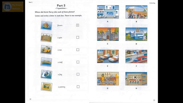 [A2 Flyers Listening Tests]- Authentic Examination Papers 3-Luyện Cambridge Tests 2020 смотреть онлайн