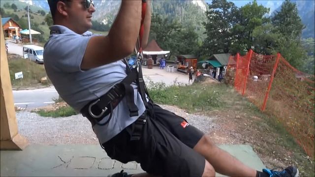 Djurdjevica Tara Zip Line Montenegro Crna Gora смотреть онлайн